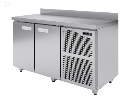 Стол холодильный GN с бортом СХС-2-70 ARKTO -2...+6°С 2 двери нержавеющая сталь Стол холодильный GN с бортом СХС-2-70 ARKTO -2...+6°С 2 двери нержавеющая сталь