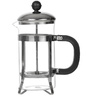 Френч-пресс 600 мл с пластиковой ручкой  KL стекло, нерж.сталь прозрачный
