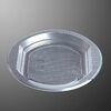Тарелка пластиковая D170 мм десертная для СВЧ  прозрачный PP
