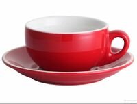 Чайная пара 220 мл  Barista красный P.L. Proff Cuisine