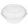 Контейнер круглый с крышкой  750 мл D155 мм H90 мм OPS прозрачный