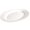 Блюдо овальное 35х26 см Трианон Arcoroc стекло белый