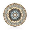 Тарелка мелкая 23 см  Armonia By Bone фарфор мозаика