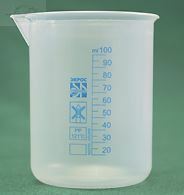 Мерный стакан 100 мл полипропилен Экрос Мерный стакан 100 мл полипропилен Экрос