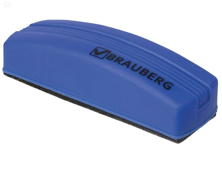 Стиратель магнитный для магнитно-маркерной доски (55х160 мм), упаковка с подвесом, BRAUBERG Стиратель магнитный для магнитно-маркерной доски (55х160 мм), упаковка с подвесом, BRAUBERG