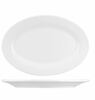 Блюдо овальное 26х17 см   P.L. Proff Cuisine фарфор белый