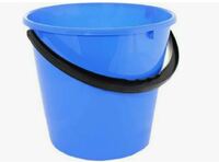 Ведро 10 л без крышки  пластик  с мерной шкалой, пищевое, цветное