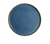 Тарелка мелкая 28 см фарфор синий  Сапфир Bonna