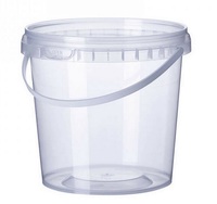 Ведро с крышкой 3,4 л D180 мм H175 мм ВЗЛП PP прозрачный