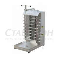 Шаурма газовая 2 М ATESY 40   нержавеющая сталь  нет