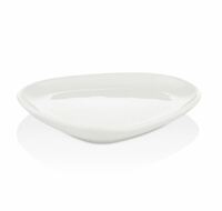 Тарелка мелкая 26х22,5 см  Island White By Bone фарфор