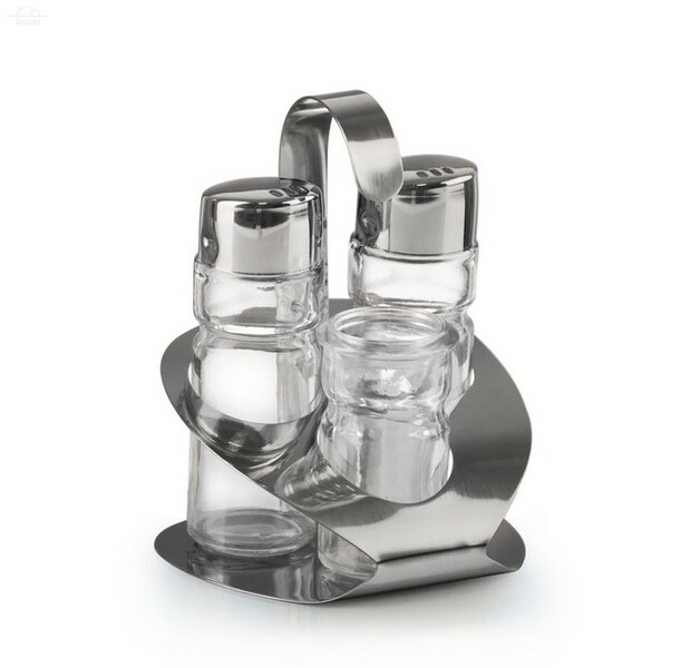 Набор для специй 3 предмета (соль, перец, зубочистки) Спайс стекло, нерж.сталь кт511 Набор для специй 3 предмета (соль, перец, зубочистки) Спайс стекло, нерж.сталь кт511