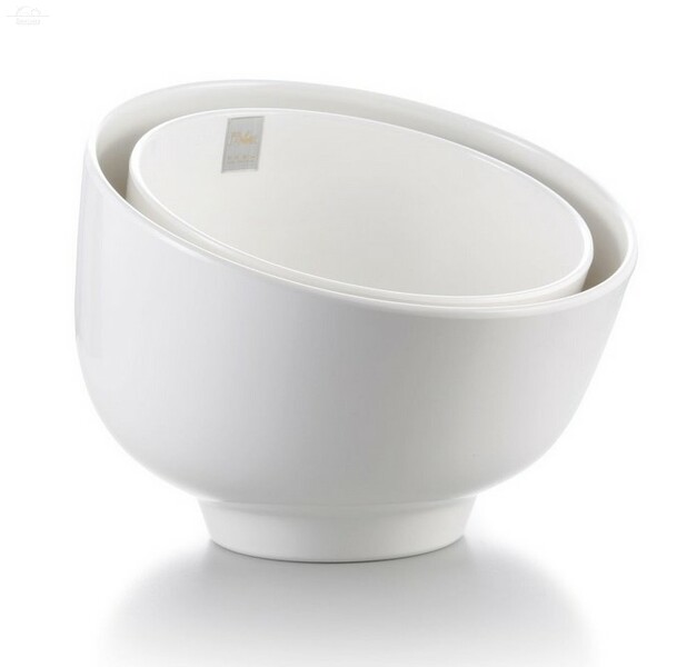 Салатник 2000 мл D22 см H16,8 см меламин Classic White P.L.белый Салатник 2000 мл D22 см H16,8 см меламин Classic White P.L.белый