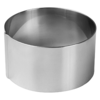 Форма Круг D8 см H4 см  нерж.сталь  КМС