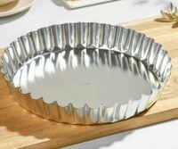 Форма для выпечки D27,9/24,7 см Н4,6 cм  пищевая жесть Никис