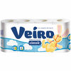 Бумага туалетная 2 слоя 8 рул/уп   Classic белый VEIRO