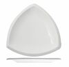 Тарелка треугольная 29 см    KunstWerk   фарфор белый