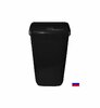 Корзина для мусора 23 л 335х240х560 мм   черный