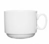 Чашка чайная 220 мл  Белье Добрушский фарфоровый завод  фарфор белый