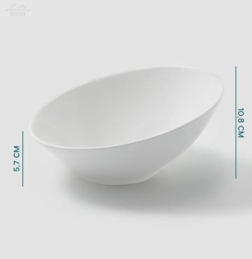 Салатник 950 мл D25,5 см Hanna Knövell фарфор белый Салатник 950 мл D25,5 см Hanna Knövell фарфор белый