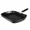 Сковорода-гриль 34х24 см Н4 см  литой алюминий антипригарное покрытие складная ручка Induction ProHotel