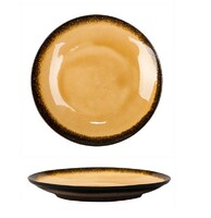 Тарелка мелкая 20 см 2022 Spider Silk-Yellow" P.L.