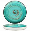 Блюдо для подачи  22,6 см, H3 см Texture Light Cyan Circular  P.L. Proff Cuisine