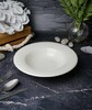 Тарелка глубокая/для пасты D22 cм Storm Porland фарфор белый