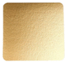 Подложка 160х160 мм Н 0,8  золото