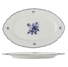 Блюдо овальное 25х16 см Blue Flower P.L. фарфор белый, голубые цветы