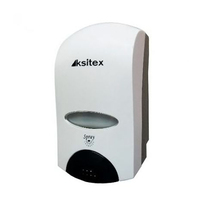 Диспенсер для мыла-пены FD-6010 KSITEX механ замок   1000  ударопрочный пластик