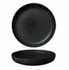 Тарелка мелкая 23см Fine Plus-BlackSand Noble