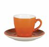 Кофейная пара 100 мл  Barista P.L. Proff Cuisine  фарфор оранжевый