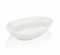 Блюдо овальное 16х10.5 см Island White By Bone