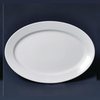 Блюдо овальное 36 см  Принц Башкирский фарфор фарфор белый