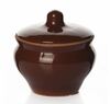 Горшок для запекания 350 мл с крышкой Мечта хозяйки Борисовская керамика  коричневый