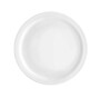 Тарелка мелкая 25,5 см  Кейрвейр Bormioli Rocco стекло белый