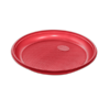 Тарелка пластиковая D170 мм десертная красный PS