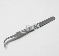 Пинцет L11,5 cм угловой нерж.сталь  VTK