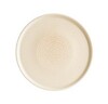 Тарелка мелкая 28 см Мираж Bonna фарфор песочный
