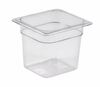 Гастроемкость поликарбонат GN 1/6 176х162х150 мм прозрачный кт567 58530 91001022 04011361 