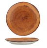 Тарелка мелкая 27 см  WOOD-FUSION P.L. фарфор