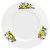 Тарелка мелкая 20 см  Веселый колобок Дулевский фарфор  белый с рисунком