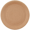 Тарелка бумажная D180 мм десертная крафт