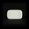 Блюдо прямоугольное 13,8x9 см  Chan Wave KL фарфор белый