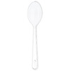 Ложка пластиковая столовая 180 мм  ПРЕМИУМ прозрачный PS
