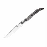 Нож для стейка 22,4 см Garwin P.L. Proff Cuisine  ручка - сталь 18/0 + pakka wood
