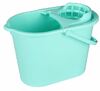Ведро с отжимом 10 л пластик овальное   Альтернатива