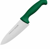 Нож поварской 15 см  зеленый ProHotel