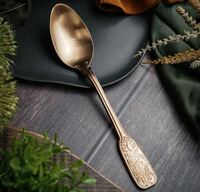 Ложка столоваяVersailles 18/10 Satin Copper B3,5 мм L210 мм медный Comas